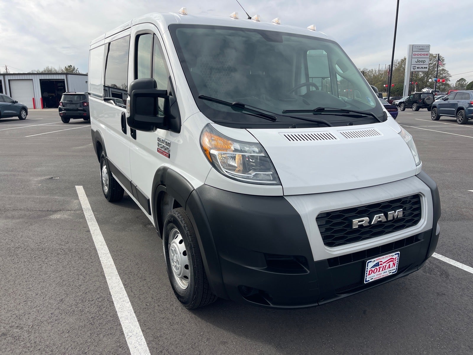 2020 RAM ProMaster 1500 1500 Low Roof 118" WB
